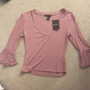 Forever 21 Blouse. Pink. Never worn